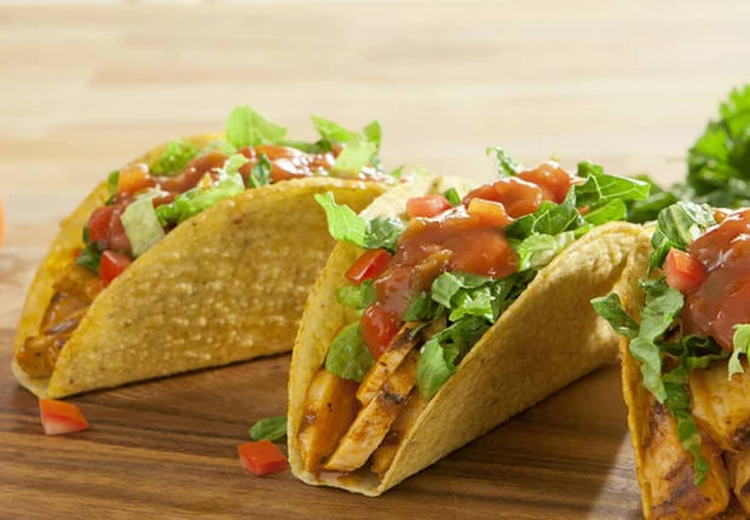 Diced Tomato Stand 'N Stuff™ Chicken Tacos
